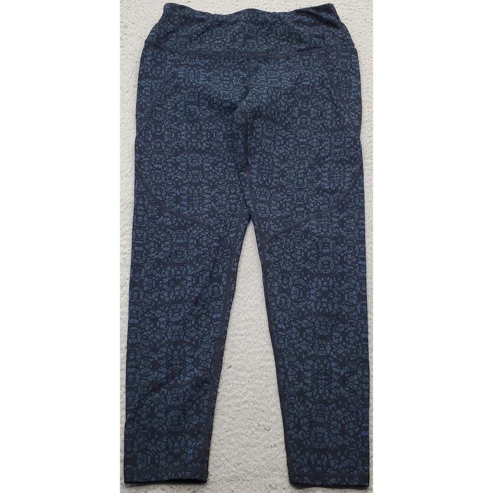 Sweaty Betty The Power 7/8 Leggings Womens Small Multi Geometric Gym Athleisure